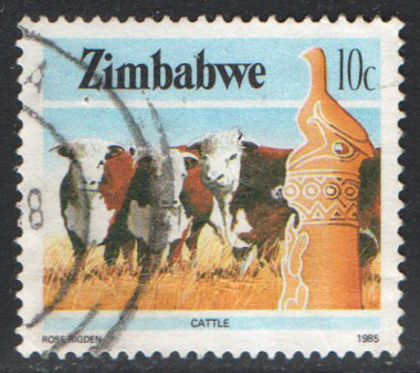 Zimbabwe Scott 497 Used